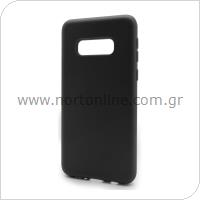 Liquid Silicon inos Samsung G970F Galaxy S10e L-Cover Matte Black