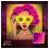 Neon ART LED Forever Light FLA02 POWER WOMAN (USB/Battery Operation & On/Off) Yellow-Purple