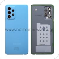 Battery Cover Samsung A525F Galaxy A52 4G Blue (Original)