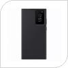 Θήκη Flip S-View Samsung EF-ZS918CBEG S918B Galaxy S23 Ultra 5G Μαύρο