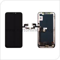 LCD with Touch Screen Soft Oled Apple iPhone X Black (OEM)