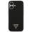 Θήκη Σιλικόνης Guess MagSafe Apple iPhone 17 Triangle Logo Μαύρο