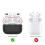 Silicon Case AhaStyle PT-P2 Apple AirPods Pro DuoTone Black-Red