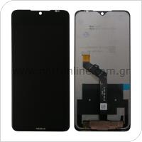LCD with Touch Screen Nokia 6.2 Black (OEM)