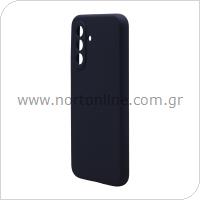 Θήκη Liquid Silicon inos Samsung A175 Galaxy A17/ A176 Galaxy A17 5G Velvet Σκούρο Μπλε
