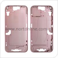 Μεσαίο Πλαίσιο Apple iPhone 15 Ροζ (OEM)