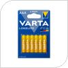 Μπαταρία Alkaline Varta Longlife AAA LR03 (6 τεμ)
