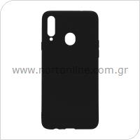 Θήκη Soft TPU inos Samsung A207F Galaxy A20s S-Cover Μαύρο