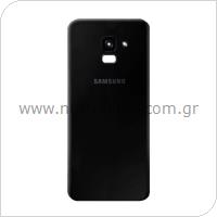 Battery Cover Samsung A530F Galaxy A8 (2018) Black (Original)