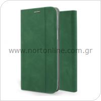Flip Book Case inos Samsung A125F Galaxy A12/ A127F Galaxy A12 Nacho/ M127F Galaxy M12 S-Folio NE Green