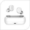 True Wireless Ακουστικά Bluetooth QCY T1  Λευκό