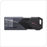 USB 3.2 Flash Disk Kingston Exodia Onyx DTXON USB A 64GB Μαύρο