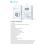 True Wireless Ακουστικά Bluetooth Devia ANC EM417 Pro4 με Μεταφραστή AI & Οθόνη Λευκό