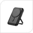 Φορτιστής Ανάγκης Foneng CX101 Magnetic Wireless 15W 10000mAh με Βραχίονα Στήριξης Μαύρο