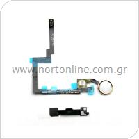 Home Button Flex Cable with External Home Button Apple iPad mini 3 Gold (OEM)