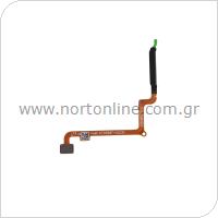 Flex Cable with Fingerprint Sensor Xiaomi Redmi 13C Black (OEM)