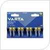 Μπαταρία Alkaline Varta Longlife Power AA LR06 Plastic Free (8 τεμ.)