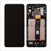 LCD with Touch Screen & Front Cover Samsung A326B Galaxy A32 5G Phantom Black without Battery (Original)