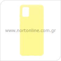 Θήκη Soft TPU inos Samsung A515F Galaxy A51 S-Cover Κίτρινο