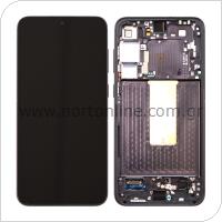 LCD with Touch Screen & Front Cover Samsung S916B Galaxy S23 Plus 5G Black (Original)