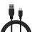 USB 2.0 Cable inos USB A to Micro USB 1m Black