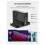 Multi-port Desktop Fast Charger Devia with Sixfold Output 4 x USB A & 2 x USB C PD 80W Extreme Speed Black