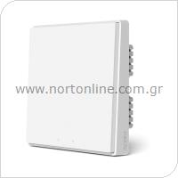 Aqara Smart Wall Switch D1 Single Button QBKG21LM Single Fire Single Rocker White