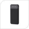 Φορτιστής Ανάγκης Devia EP189 10W 10000mAh με 4 Ενσωματωμένα Καλώδια Kintone Μαύρο