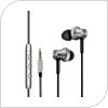 Hands Free Stereo Xiaomi Mi In-Ear Headphones Pro HD 3.5mm QTEJ02JY Silver