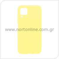 Θήκη Soft TPU inos Huawei P40 Lite S-Cover Κίτρινο