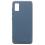Liquid Silicon inos Samsung A415F Galaxy A41 L-Cover Blue Raf
