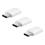Adaptor Samsung EE-GN930KWEG Micro USB (Female) to USB C (Male) White (3 pcs)