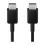 USB 2.0 Cable Samsung EP-DX310JBEG USB C to USB C 3A 1,8m Black