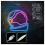 Neon Plexi Forever Light FPNE22 ASTRONAUT (USB, On/Off & Dimmer) Πολύχρωμο