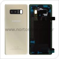 Battery Cover Samsung N950F Galaxy Note 8 Maple Gold (Original)