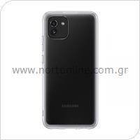 Θήκη Soft Clear Cover Samsung EF-QA036TTEG A035F Galaxy A03 Διάφανο
