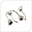 Set Bent Curved Angle Hot Air Gun Nozzle for Use Under Microscope (4 pcs)