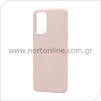 Liquid Silicon inos Samsung A325F Galaxy A32 4G L-Cover Salmon Pink
