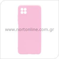 Θήκη Soft TPU inos Samsung A226B Galaxy A22 5G S-Cover Ροζ