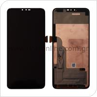 LCD with Touch Screen LG V40 ThinQ Black (OEM)