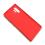 Liquid Silicon inos Samsung N975F Galaxy Note 10 Plus L-Cover Hot Red