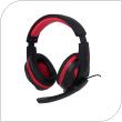 Ενσύρματα Ακουστικά Κεφαλής Maxlife MXGH-100 Gaming Μαύρο