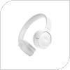 Ασύρματα Ακουστικά Κεφαλής JBL Tune 520BT Λευκό