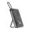Φορτιστής Ανάγκης Devia EP203 Magnetic 4 σε 1 22.5W 10000mAh με Βραχίονα Στήριξης & Ενσωματωμένο Καλώδιο Extreme Speed Γκρι