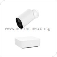 Σετ Home Security Camera Xiaomi IMILAB EC2 CMSXJ11A & Gateway CMSXJ11AG EU Λευκό