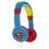 Wired Stereo Headphones OTL Superman Man of Steel for Kids Red-Blue