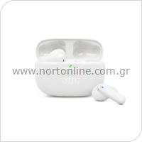 True Wireless Ακουστικά Bluetooth JBL Wave Beam 2 Λευκό