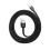 USB 2.0 Cable Baseus Cafule USB A to Lightning 1.5A 2m Black-Grey