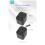 Travel Adapter Global Multi Function Devia EA206 EU, UK, US & 2xUSB A Black