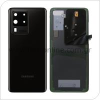Καπάκι Μπαταρίας Samsung G988F Galaxy S20 Ultra Μαύρο (Original)